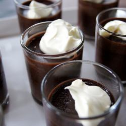 Olive Oil Chocolate Mousse