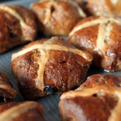 Even Healthier Hot Cross Buns