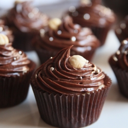 Nutella Chocolate Cupcakes