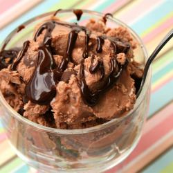 Double Chocolate Frozen Yogurt