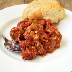 Italian Pork & Pepper Stew