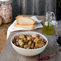 Warm Bean & Potato Salad