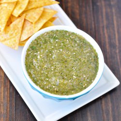 Roasted Tomatillo Salsa