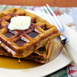 Gingerbread Waffles