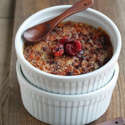 Cherry Vanilla Baked Oatmeal