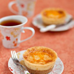 Orange Mini Cheesecakes