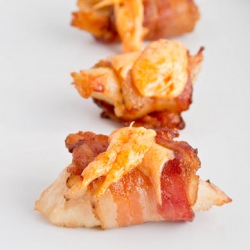 Bacon Wrapped Chicken Bites