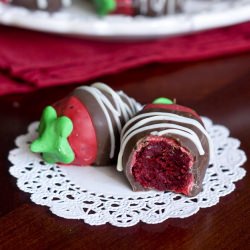 Chocolate Covered Strawberry Balls