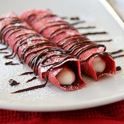 Red Velvet Crepes