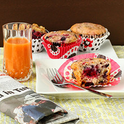 Buttermilk Berry Muffins