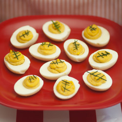 Deviled Eggs with a Kick