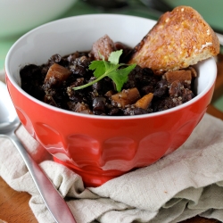 Black Bean, Sweet Potato Chili