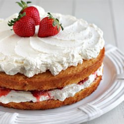 Strawberry Yogurt Cake