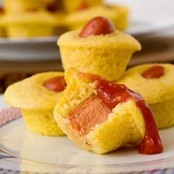 Corndog Mini Muffins