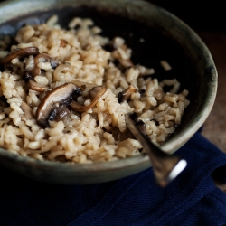 Portobello Mushroom Risotto