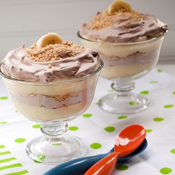 Chocolate Cheesecake Banana Trifle