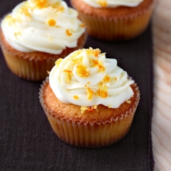 Clementine and Chocolate Cupcakes