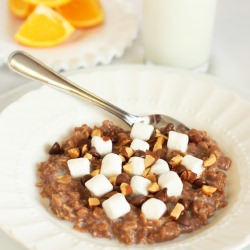 Rocky Road Oatmeal