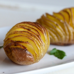 Baby Hasselback Potatoes