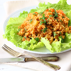 Vegetable Bulgur Pilaf