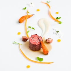 Tenderloin, Carrot, Potato and Peas