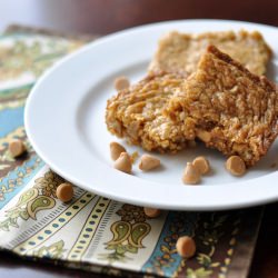 Butterscotch Oat Bars