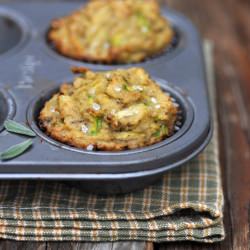 Zucchini Sage Muffins