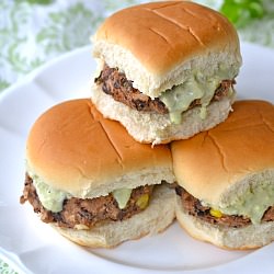 Black Bean Sliders