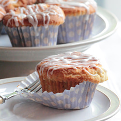 Almond Iced Buttery Cupcakes