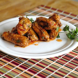 Sweet Hot Chili Wings