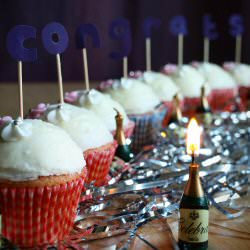 Strawberry And Vanilla Cupcakes