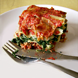 Spinach Lasagne