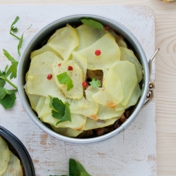 Mushroom Ragout Potato Pies