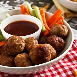 Buffalo Chicken Meatballs