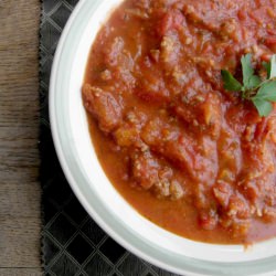 Traditional Italian Bolognese Sauce