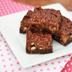 PB Crunch Brownies