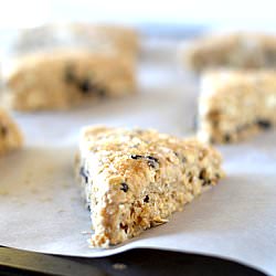 Currant and Cherry Scones