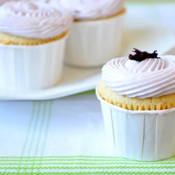 Honey, Lemon and Lavender Cupcakes