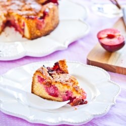 Blood Plum Torte