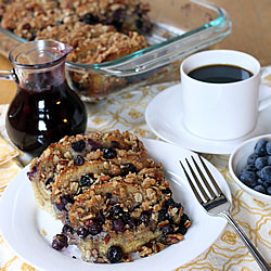 Baked Blueberry French Toast