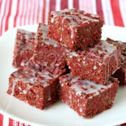 Red Velvet Krispie Treats