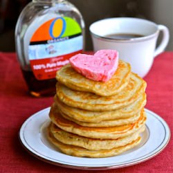 Sourdough Oatmeal Pancakes