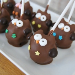 Owl Cake Pops Tutorial