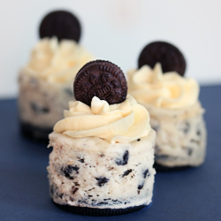 Mini Oreo Cheesecakes