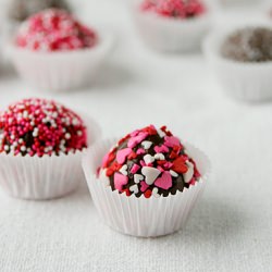 Raspberry Surprise Truffles