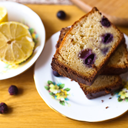 Lemon & Blueberry Loaf Cake