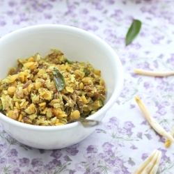 Lentil + Banana Blossom Stir Fry