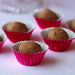 Chocolate Raspberry Truffles