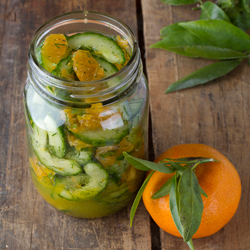 Cucumber & Clementine Pickle