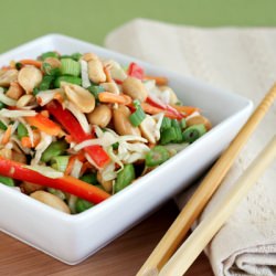 Asian Peanut Slaw